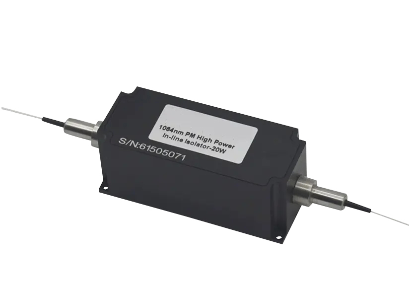 830nm 10W 20W 保偏高功率隔離器